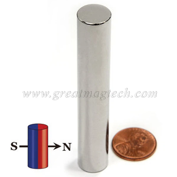 Neodymium cylinder rod cylindrical magnets for sale